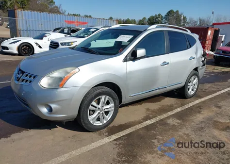 2012 Nissan Rogue Sv из США, поврежденный, VIN JN8AS5MT5CW607890